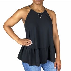 Altarit State Black Halter Top S